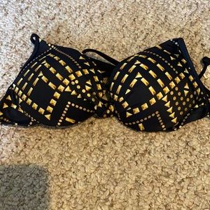 PINK padded bathing suit top